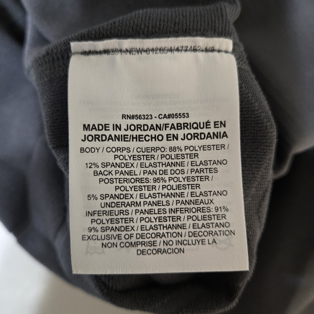 Nike Pro 1/4 Zip Pullover Sweatshirt Hyperwarm Fitted Men's Large Gray A… - Picture 7 of 8